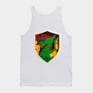 Dragon Green Tank Top